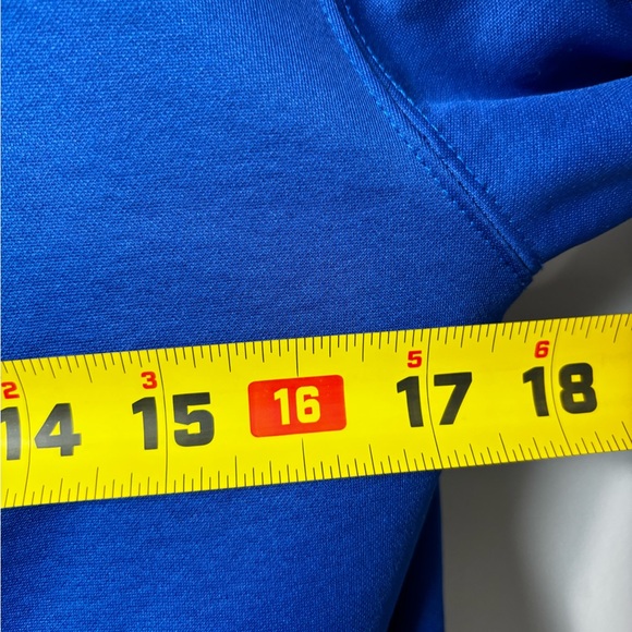 Boys New York Islanders Blue Premium Pullover Performance Hoodie Large 14/16 - Picture 6 of 7